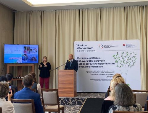 Konferencija povodom 15. godišnjice ratifikacije Konvencije o pravima osoba s invaliditetom u Slovačkoj
