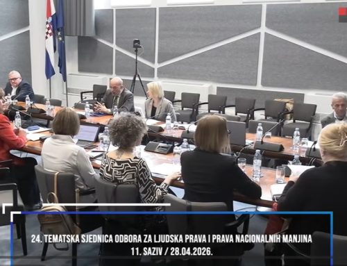 U Hrvatskom saboru održana tematska sjednica Odbora za ljudska prava i prava nacionalnih manjina o autizmu