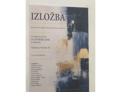 Otvorenje izložbe slika Zajednice spinalno ozlijeđenih