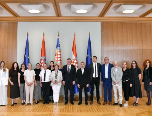 Predsjednik Republike Hrvatske primio izaslanstvo Hrvatskog saveza gluhoslijepih osoba „Dodir“ i predstavnike institucija partnera