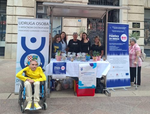 Udruga osoba s mišićnom distrofijom Primorsko-goranske županije obilježila Europski tjedan mobilnosti