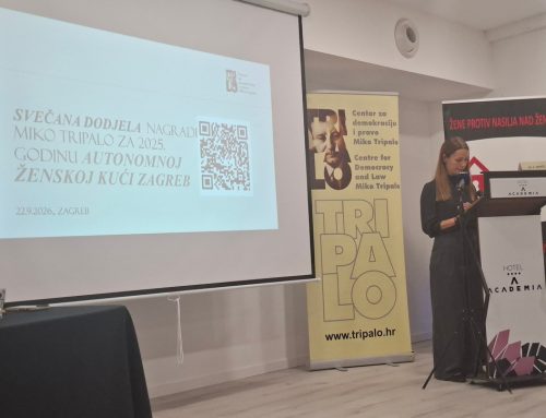 Nagrada Miko Tripalo Autonomnoj ženskoj kući Zagreb