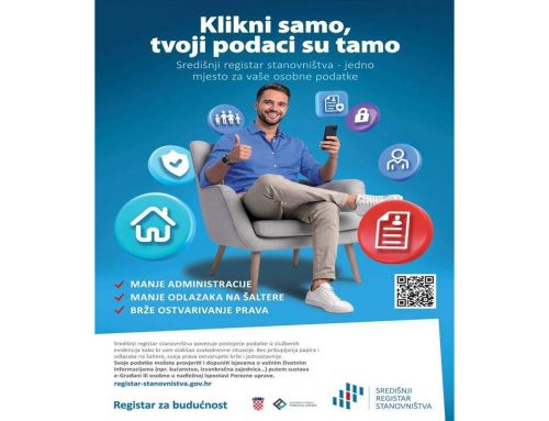 Poziv građanima na provjeru podataka u Središnjem registru stanovništva