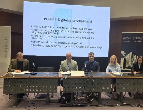 Digitalna pristupačnost u fokusu panel-rasprave na VIII. godišnjem savjetovanju službenika za informiranje